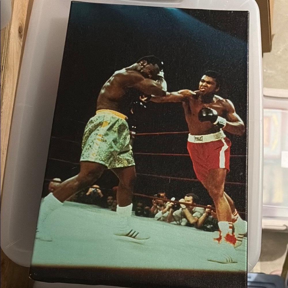 Thrilla in Manilla Ali vs. Frazier Canvas Print
